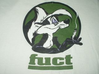 Vintage Fuct Skunk T shirt 90S Rare Pepe le pew / Beastie boys Anthrax Supreme 5