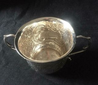 Arts and Crafts Hallmarked Silver Two Handled Cup Arthur Stuart Harris 2