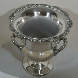 Vintage Towle Silverplate Champagne/wine Cooler Ice Bucket Wedding Party Cater