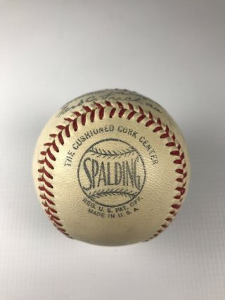Vintage 1949 - 51 Official Ford Frick Spalding National League Baseball 2
