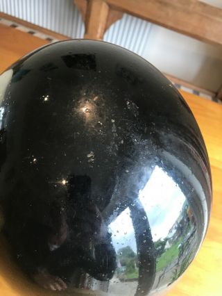 Vintage Black AGV Motorcycle Helmet 3