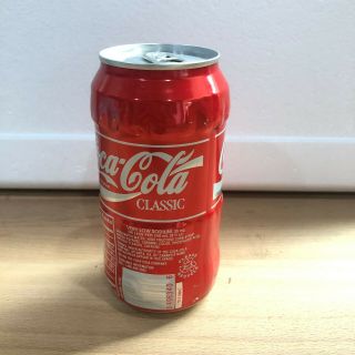 Contour 3D Bottle Shape Coca Cola Coke Can from USA 1996 Test Prototype - Rare 2