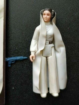 Vintage 1977 Kenner Star Wars Princess Leia Organa 12 Back Loose Figure 2