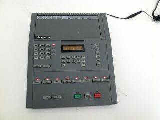 Alesis Mmt - 8 Multi Track Midi Recorder Vintage With Power Supply