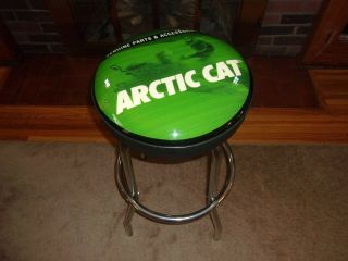 Vintage Arctic Cat Dealer Stool Artic