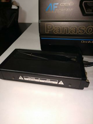 Panasonic OmniMovie VHS AF HQ CCD PV - 320 Vintage Video Recorder Bundle - 8
