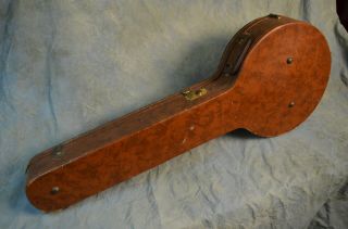 Gibson Lifton Banjo Case Mastertone Bowtie 5 String 1950s vintage 9