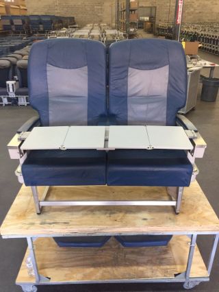 Vintage Delta Airlines First Class Seats