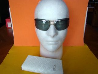 Vintage Renauld Of France Sol Amor Sunglasses W/ Case - Johnny Depp Style -