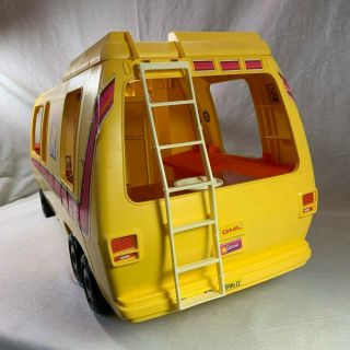 Vintage Barbie Star Traveler Motorhome RV Bus Camper Yellow/Orange 1976 GMC 5