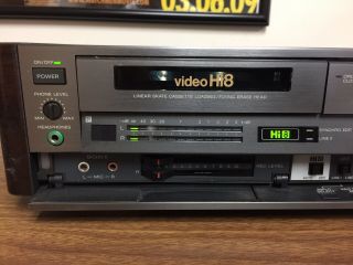 Sony EV - S900 8MM Hi8 HiFi Editing VCR RARE 2
