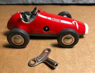 Vintage Schuco | Micro Racer | 1040 | Number 7 | With Key