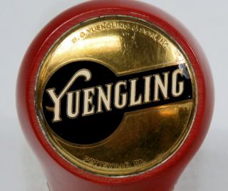 Vintage Yuengling Beer Ball Tap Knob Handle Pottsville PA Fisher Prod.  Syracuse 2