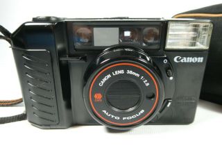 Old Vintage CANON SURE SHOT (AF35M II) Compact 35mm Film Camera 5