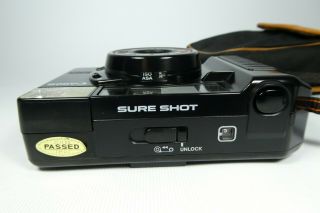 Old Vintage CANON SURE SHOT (AF35M II) Compact 35mm Film Camera 6