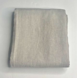 Restoration Hardware Vintage - Washed Belgian Linen Shower Curtain Dune $109