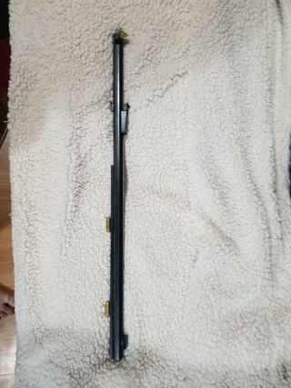 Cva Squirrel Rifle Black Powder Barrel Sights Rod Bolsters And Nipple Shroud.