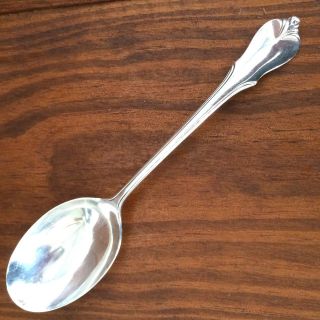 Grand Colonial By Wallace Sterling Silver Tablespoon Serving Spoon No Monogram