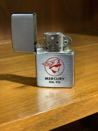 Mercury Oil Company Zippo Lighter Rare 2