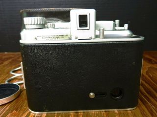 Vintage Kodak Medalist Supermatic No 2 35mm Camera In Leather Case 100mm Lens VG 5