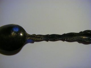 Vintage sterling silver souvenir spoon Farmington iowa R.  W.  S.  Co 5 1/4 