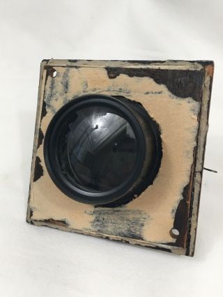 Vintage 1891 Patent Bausch & Lomb Unicum Shutter,  Lens 8X10 Large Format Camera 7
