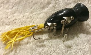 Fishing Lure Fred Arbogast Hula Popper In Very Rare Color Tackle Box Crank Bait 4