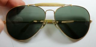 Vintage Ray - Ban Bausch and Lomb Pilots Sunglasses Case 2