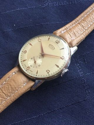 Vintage Technos 17 Rubis Watch Orologio Montre Uhren 5