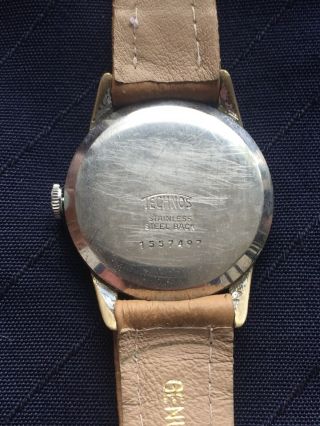 Vintage Technos 17 Rubis Watch Orologio Montre Uhren 6