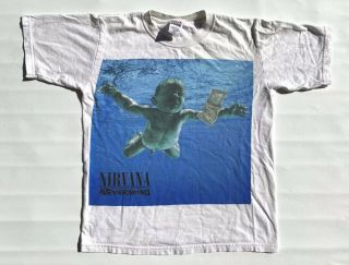 Vintage Nirvana Nevermind Shirt 2002 Youth