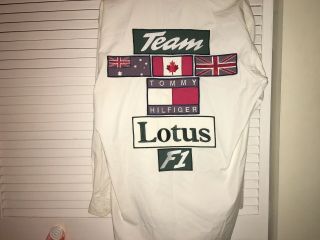 Vintage Tommy Hilfiger Shirt Lotus Racing Team.