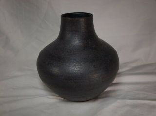 Vintage Paul Volckening Studio Pottery Vase Signed W/papers Mid Century Modern