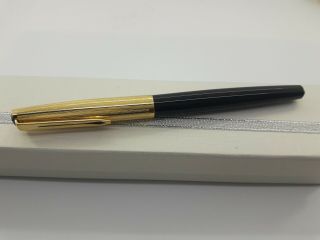 Aurora 98 Gold Plated Fountain Pen 14k Gold Nib Vintage Made In Italy