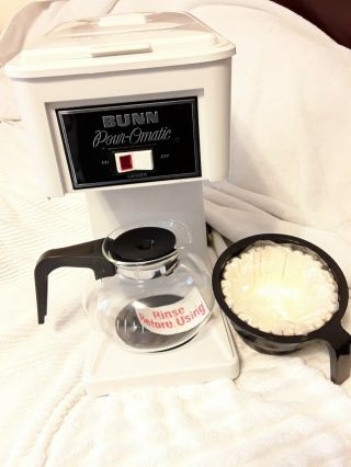 Bunn Pour Omatic 6 Cup Coffee Maker Usa Made Vintage