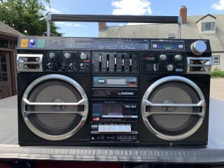 Vintage Lasonic Trc - 931 Boombox Ghetto Blaster Radio Needs Tape Belts Tlc