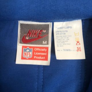 RARE Vintage Nike Seattle Seahawks 1/4 Zip Pullover Gray Tag TAGS sz M 11