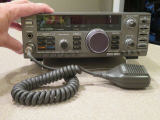 Kenwood Ts - 140s Vintage Ham Radio Transceiver W/mic Sn 9020577 Pristine