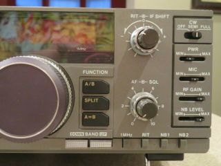 Kenwood TS - 140S Vintage Ham Radio Transceiver w/Mic SN 9020577 PRISTINE 3