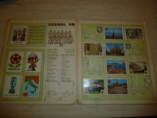 RARE Europa 80 (1980) Euros PANINI Sticker ALBUM 100 COMPLETE 4