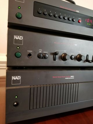 VTG NAD MONITOR SERIES STEREO PREAMPLIFIER MODEL 1300 ONLY PLEASE READ 4