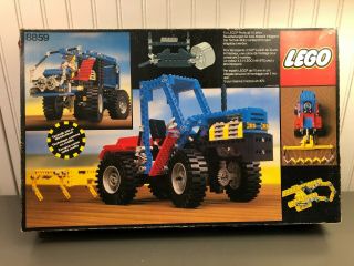 Vintage 1981 Lego 8859 Tractor Complete W/ Box