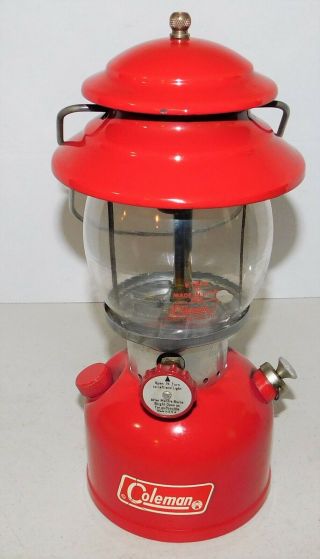 Coleman Vintage Lantern Model 200a 1971 Vg