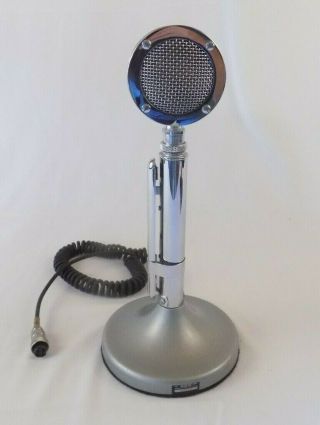 Vintage Astatic D104 Microphone With T - Ug9 Stand Cb/ham Radio