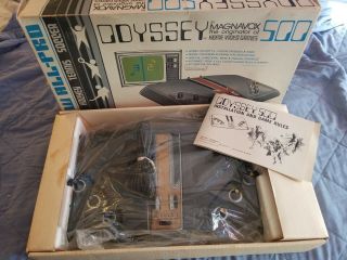 Vintage Magnavox Odyssey 500 System Console