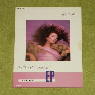 Kate Bush The Hair Of The Hound - Ultra Rare 1986 Japan Vhd Video Disc Laserdisc