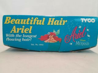 Vintage Hair Ariel The Little Mermaid Tyco Disney Princess Doll NIB 6