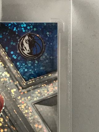 LUKA DONCIC 2018 - 19 SPECTRA BASKETBALL WHITE SPARKLE RARE SSP PARALLEL CASE HIT 5