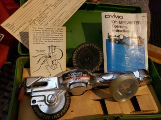 Dymo Tapewriter 1011 - Metal Tape Embossing System - Vintage