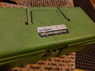 Dymo Tapewriter 1011 - Metal Tape Embossing System - vintage 5